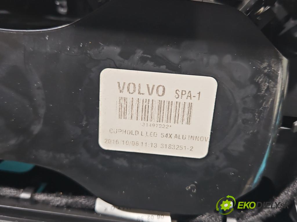 Volvo V90 2016- 2.0 D5 235 HP automatic 173 kW 1969 cm3 5- Rukojeť: na nápoje: 31377368 (Úchyty, držiaky na nápoje)