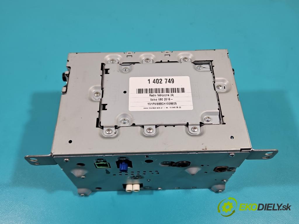 Volvo V90 2016- 2.0 D5 235 HP automatic 173 kW 1969 cm3 5- Radio originál P31667513