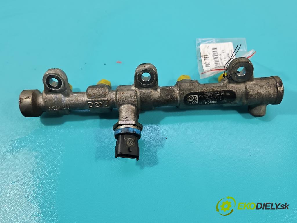 Renault Master III 2010-2019 2.3 dci 145 HP manual 107 kW 2299 cm3 5- lišta vstrekovacia 0445214212 (Vstrekovacie lišty)