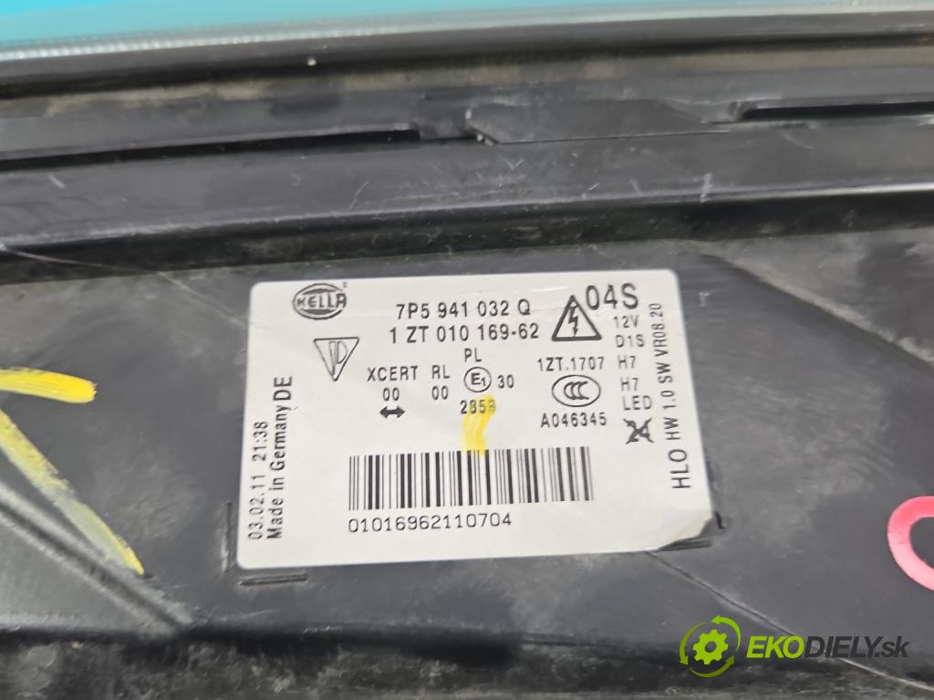 Porsche Cayenne II 2010-2017 4.8 V8 Turbo 500KM automatic 368 kW 4806 cm3 5- Reflektor: pravý 7P5941032Q (Pravé)