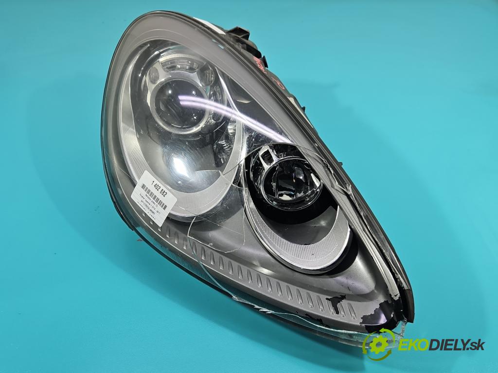 Porsche Cayenne II 2010-2017 4.8 V8 Turbo 500KM automatic 368 kW 4806 cm3 5- Reflektor: pravý 7P5941032Q (Pravé)