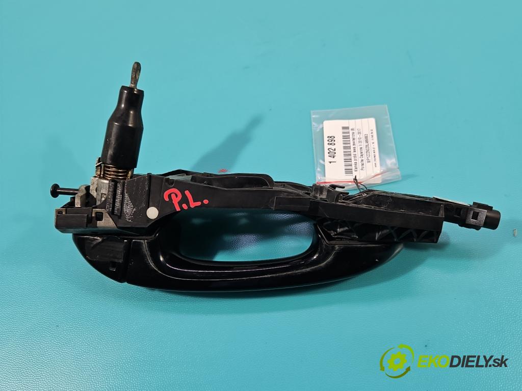 Porsche Cayenne II 2010-2017 4.8 V8 Turbo 500KM automatic 368 kW 4806 cm3 5- rukoväť predné ľavé mimo: 5N0837885H (Vonkajšie predné ľavé)