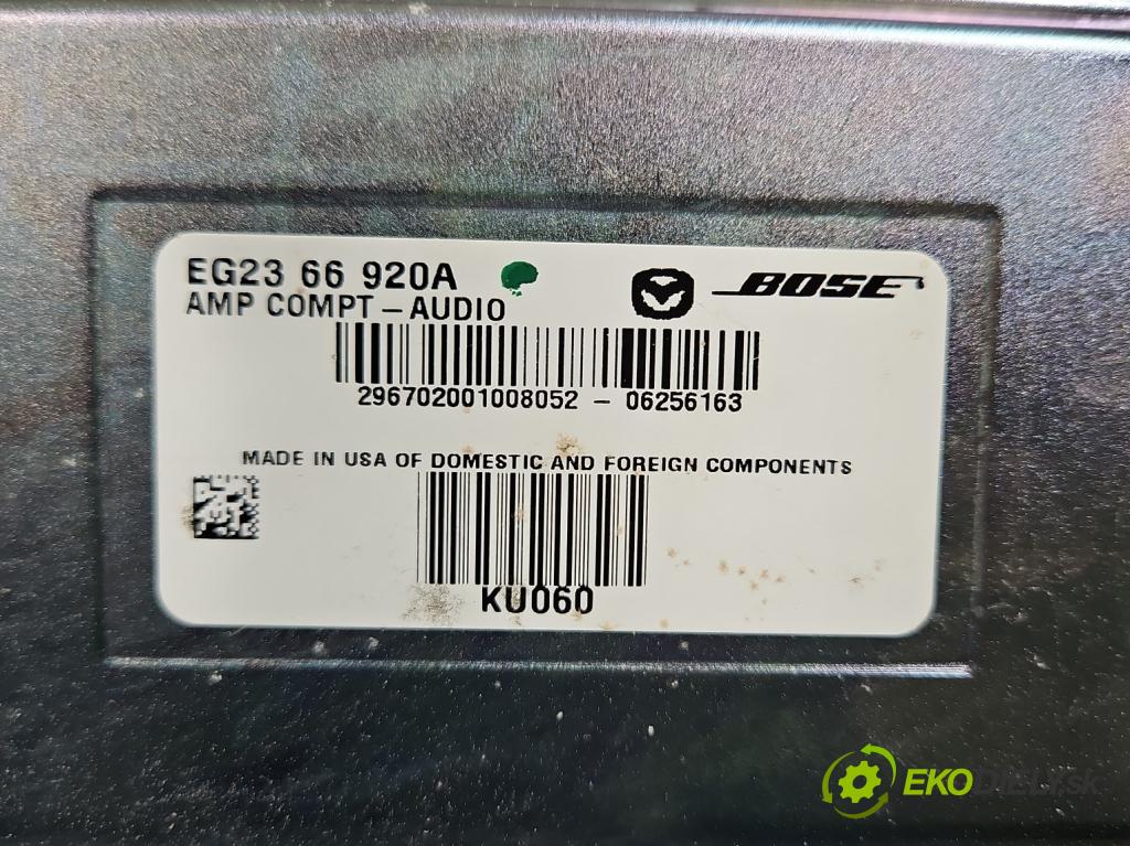 Mazda Cx-7 2.3 T 260 HP manual 191 kW 2261 cm3 5- Zesilovač: EG2366920A (Zosilňovače)