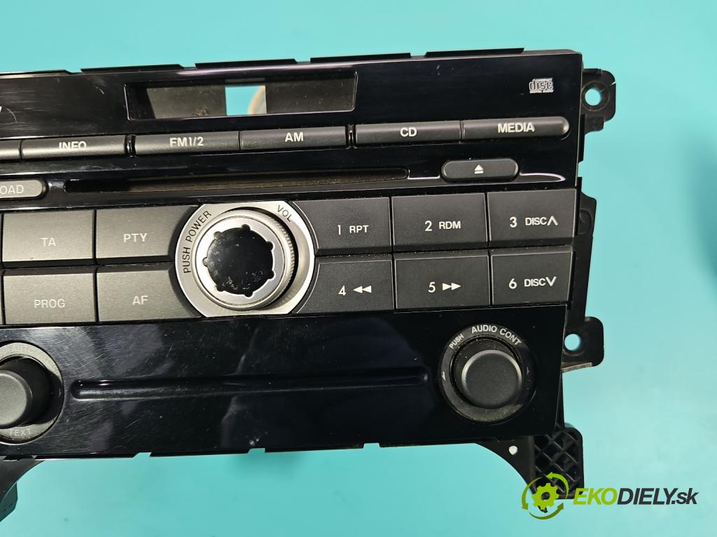 Mazda Cx-7 2.3 T 260 HP manual 191 kW 2261 cm3 5- Radio originál 14795137