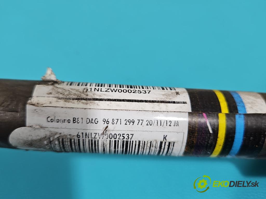 Citroen DS5 2011-2015 1.6 THP 156 HP automatic 115 kW 1598 cm3 5- Stĺpik volant 9687129977 (Tyč riadenia (volantu))