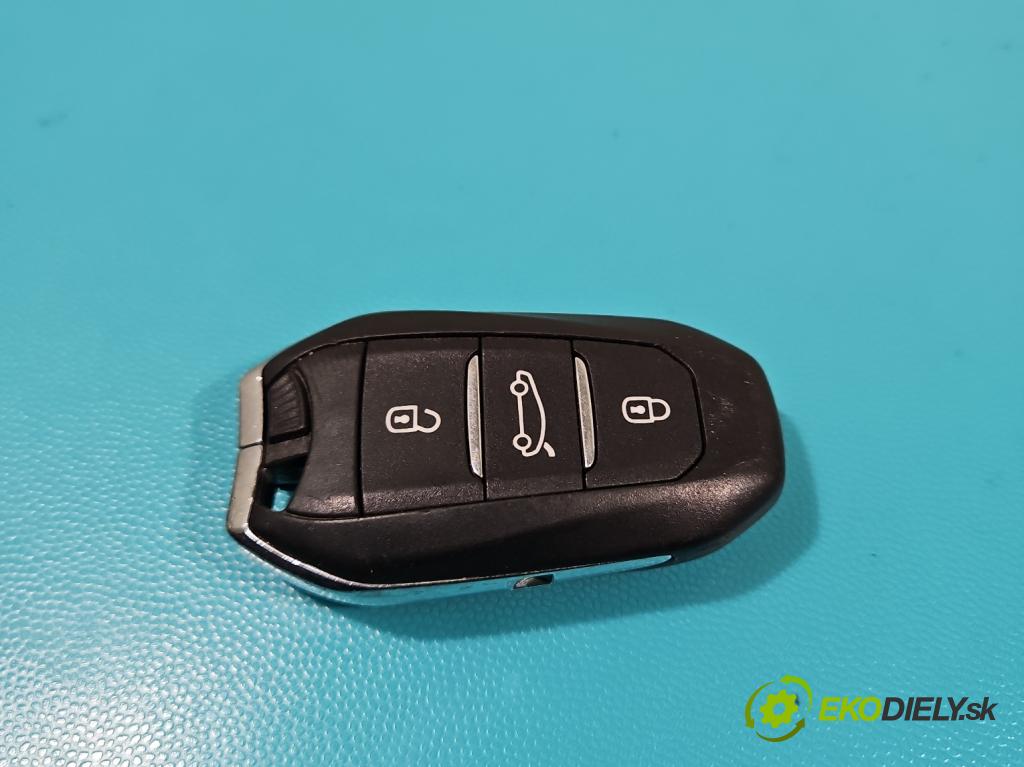 Citroen DS5 2011-2015 1.6 THP 156 HP automatic 115 kW 1598 cm3 5- Spínačka 967642747700 (Spínacie skrinky a kľúče)