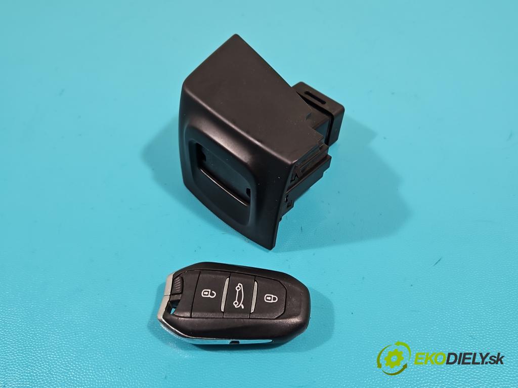 Citroen DS5 2011-2015 1.6 THP 156 HP automatic 115 kW 1598 cm3 5- Spínačka 967642747700 (Spínacie skrinky a kľúče)