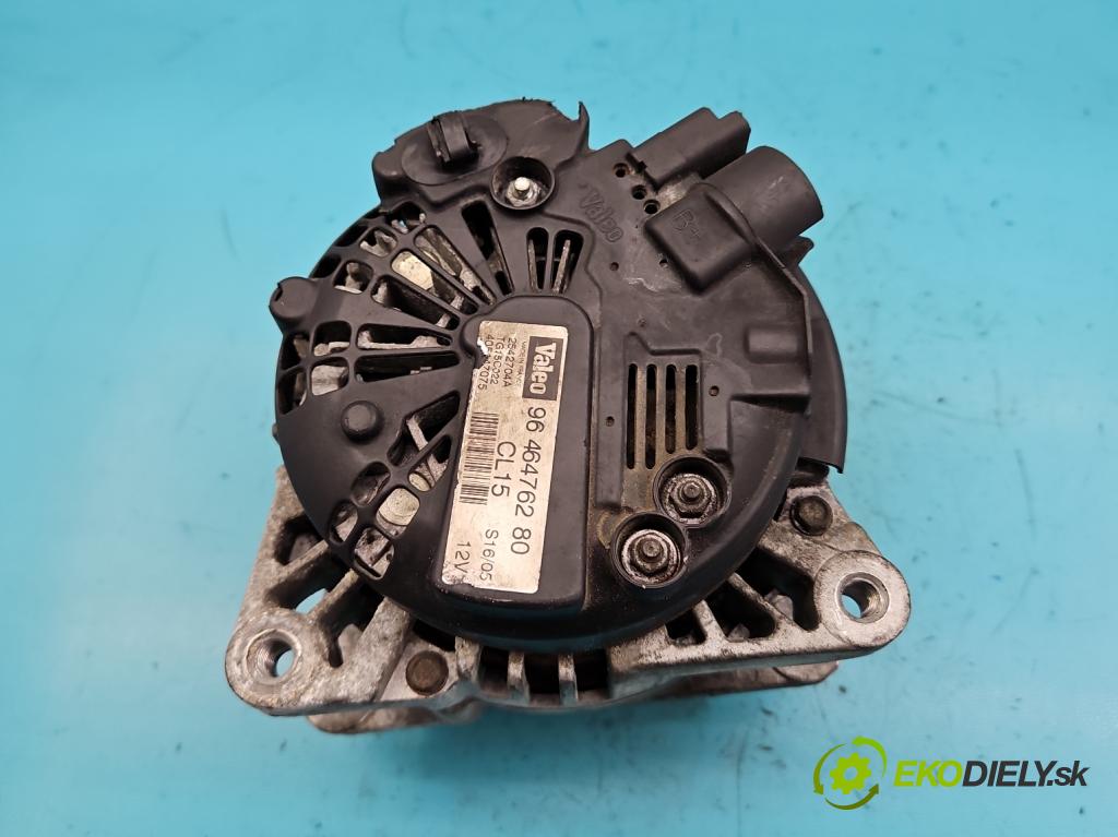 Citroen C2 1.4 hdi 68 HP manual 50 kW 1398 cm3 3- Alternator 9646476280 (Alternátory)
