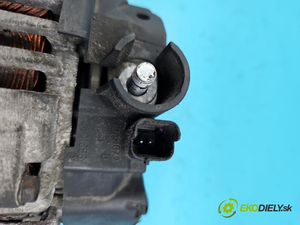 Citroen C2 1.4 hdi 68 HP manual 50 kW 1398 cm3 3- Alternator 9646476280 (Alternátory)
