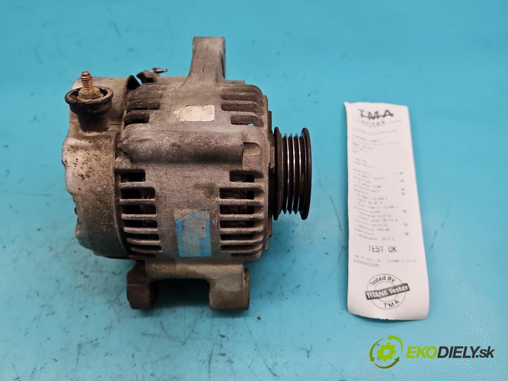 Toyota Yaris I 1999-2005 1.0 vvti 68 HP manual 50 kW 998 cm3 3- Alternator  (Alternátory)