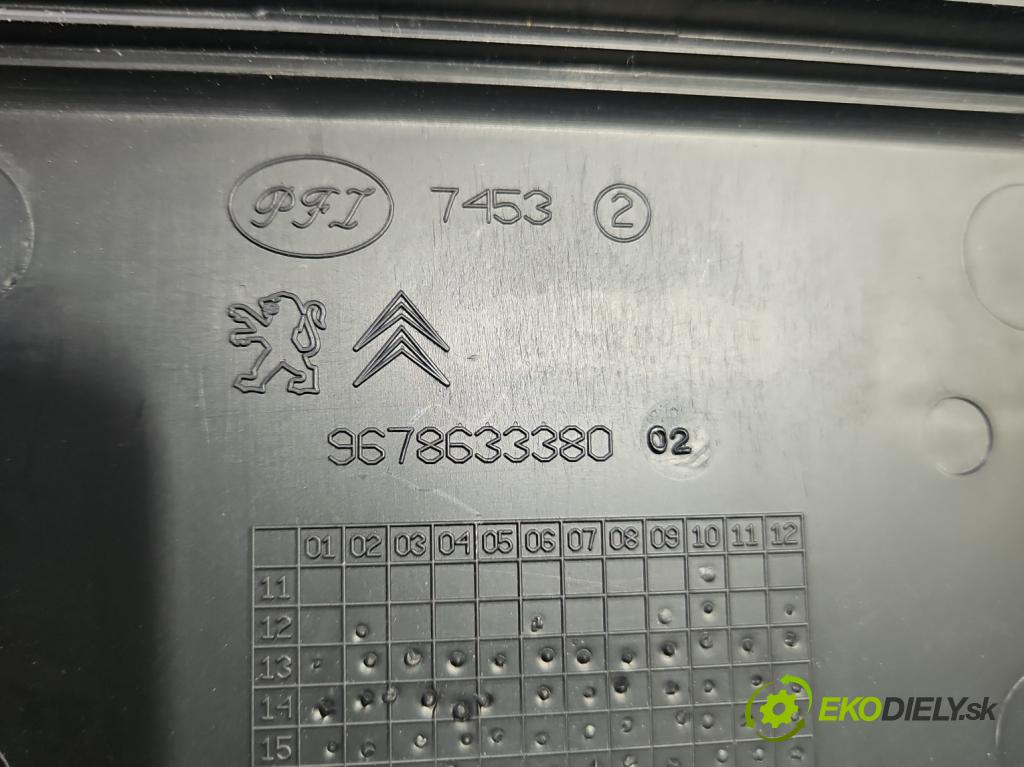 Toyota Proace II 2016- 2.0 D4D 122 hp manual 90 kW 1997 cm3 5- skříňka pojistková 9678633380 (Pojistkové skříňky)