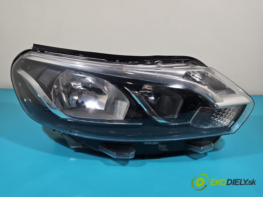 Toyota Proace II 2016- 2.0 D4D 122 HP manual 90 kW 1997 cm3 5- Reflektor: pravý 9808581180 (Pravé)