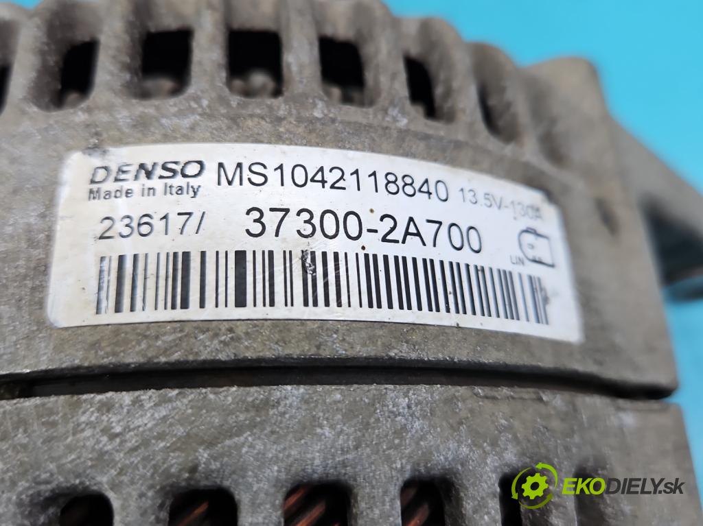 Kia Sportage IV 2015-2021 1.7 crdi 141 HP automatic 104 kW 1685 cm3 5- Alternator 37300-2A700 (Alternátory)