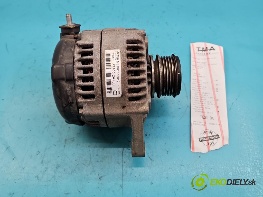 Kia Sportage IV 2015-2021 1.7 crdi 141 HP automatic 104 kW 1685 cm3 5- Alternator 37300-2A700 (Alternátory)