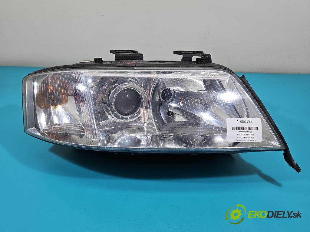 Audi A6 C5 1997-2004 2.4 V6 165 HP automatic 121 kW 2393 cm3 5- Reflektor: pravý  (Pravé)