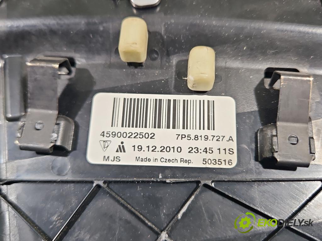 Porsche Cayenne II 2010-2017 4.8 V8 Turbo 500KM automatic 368 kW 4806 cm3 5- Mřížka: kúrenia stredová 7P5819727A (Mriežky kúrenia (fukáre))