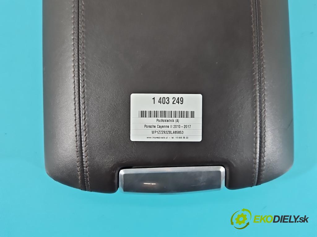 Porsche Cayenne II 2010-2017 4.8 V8 Turbo 500KM automatic 368 kW 4806 cm3 5- operadlo  (Lakťové opierky)