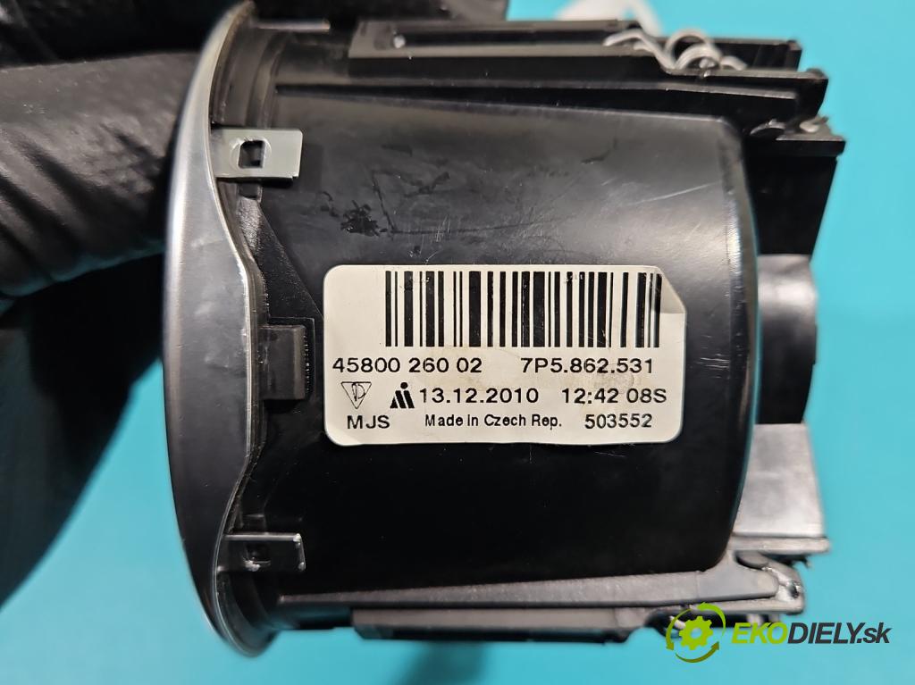 Porsche Cayenne II 2010-2017 4.8 V8 Turbo 500KM automatic 368 kW 4806 cm3 5- Rukojeť: na nápoje: 7P5862531 (Úchyty, držiaky na nápoje)