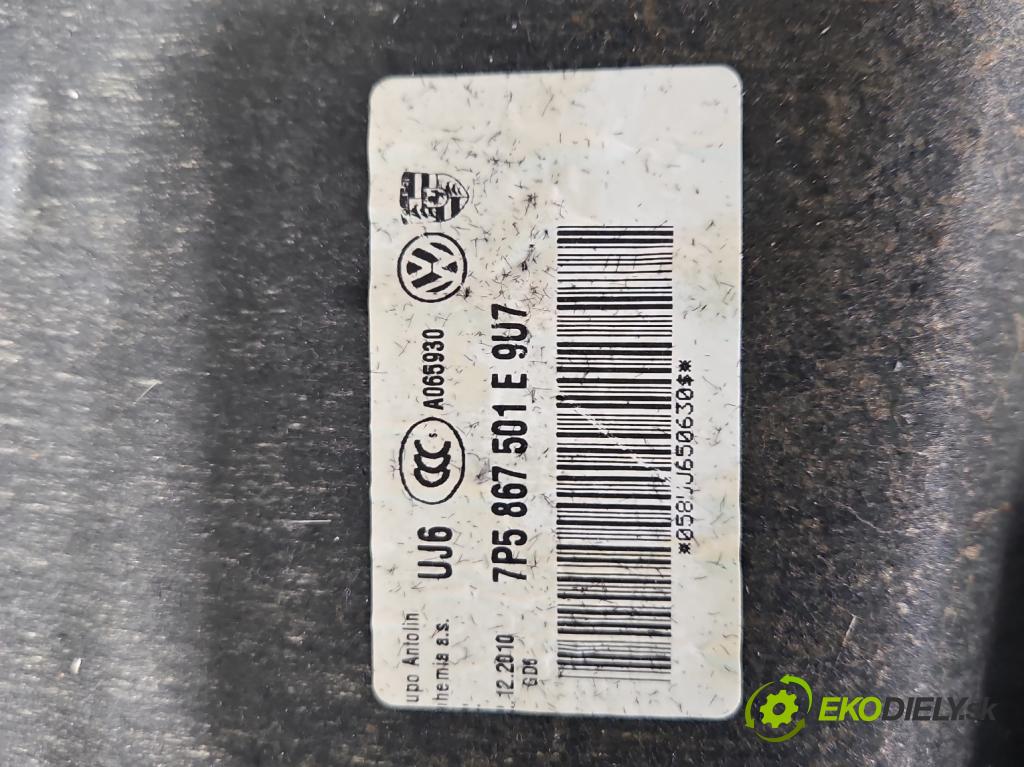 Porsche Cayenne II 2010-2017 16el, hnedá ALCANTARA 6pin poškozené: spojovacie prvky: plastov