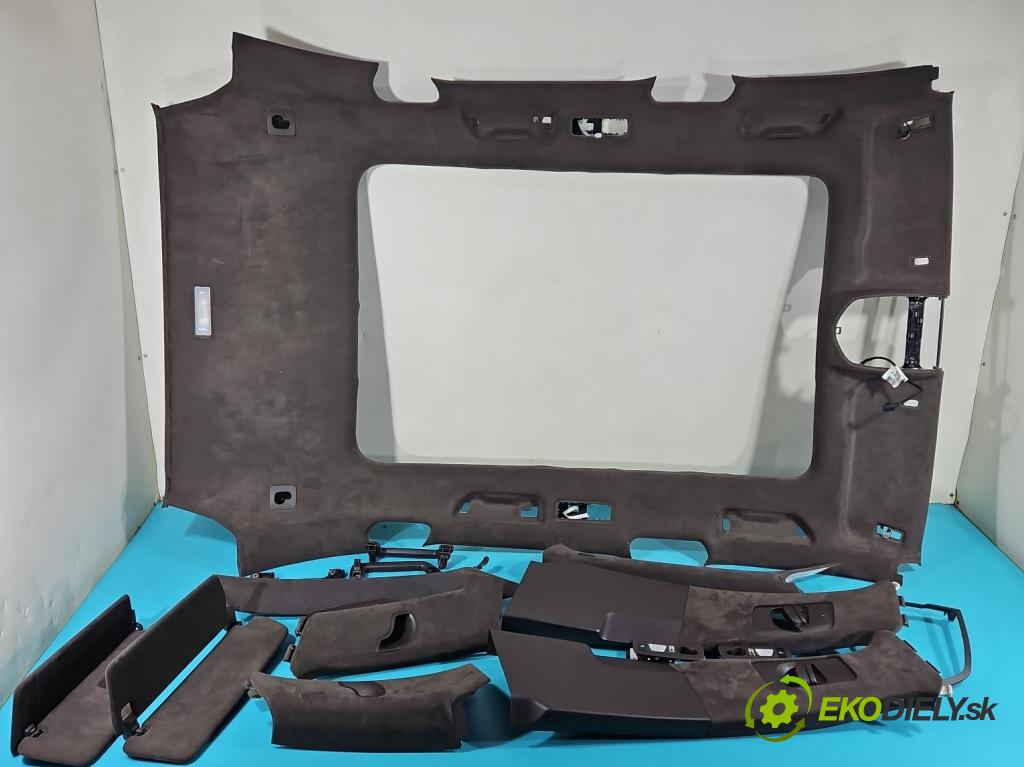 Porsche Cayenne II 2010-2017 16el, hnedá ALCANTARA 6pin poškozené: spojovacie prvky: plastov