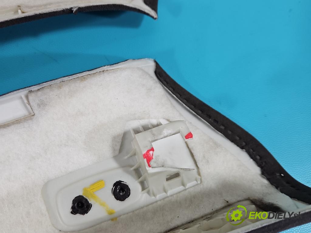 Porsche Cayenne II 2010-2017 16el, hnedá ALCANTARA 6pin poškozené: spojovacie prvky: plastov