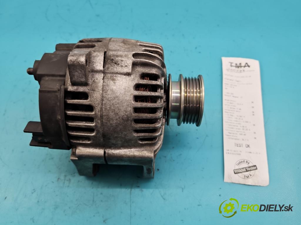 Renault Megane II 2003-2008 1.6 16V 113 HP manual 83 kW 1598 cm3 3- Alternator 8200100907 (Alternátory)