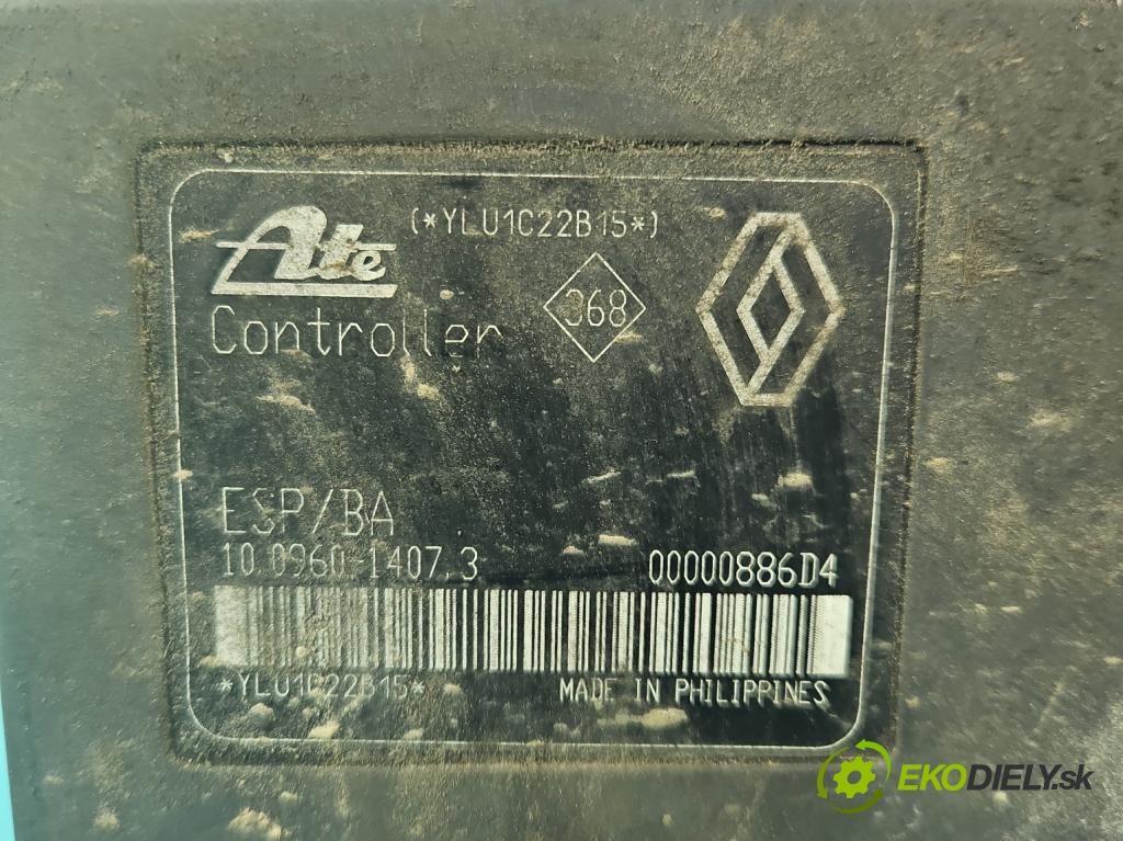 Renault Laguna II 2001-2007 1.8 16V 120 hp manual 88 kW 1783 cm3 5- čerpadlo abs 10.0960-1407.3 (Pumpy brzdové)