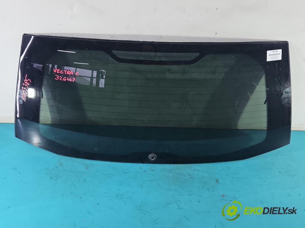 Opel Vectra C 2002-2008 1.9 cdti 150 hp manual 110 kW 1910 cm3 5- sklo zadní  (Okna zadní)