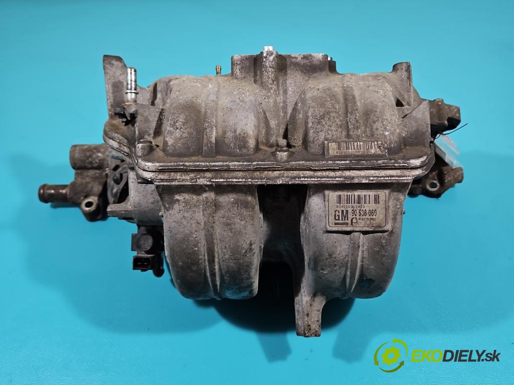 Opel Zafira A 1999-2005 1.8 16V 125 HP manual 92 kW 1796 cm3 5- zvod nasávací 90536060 (Sacie potrubia)