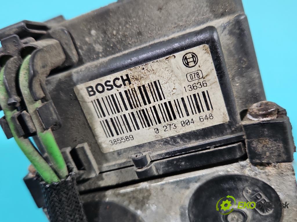 Opel Zafira A 1999-2005 1.8 16V 125 HP manual 92 kW 1796 cm3 5- čerpadlo abs 0273004648 (Pumpy ABS)