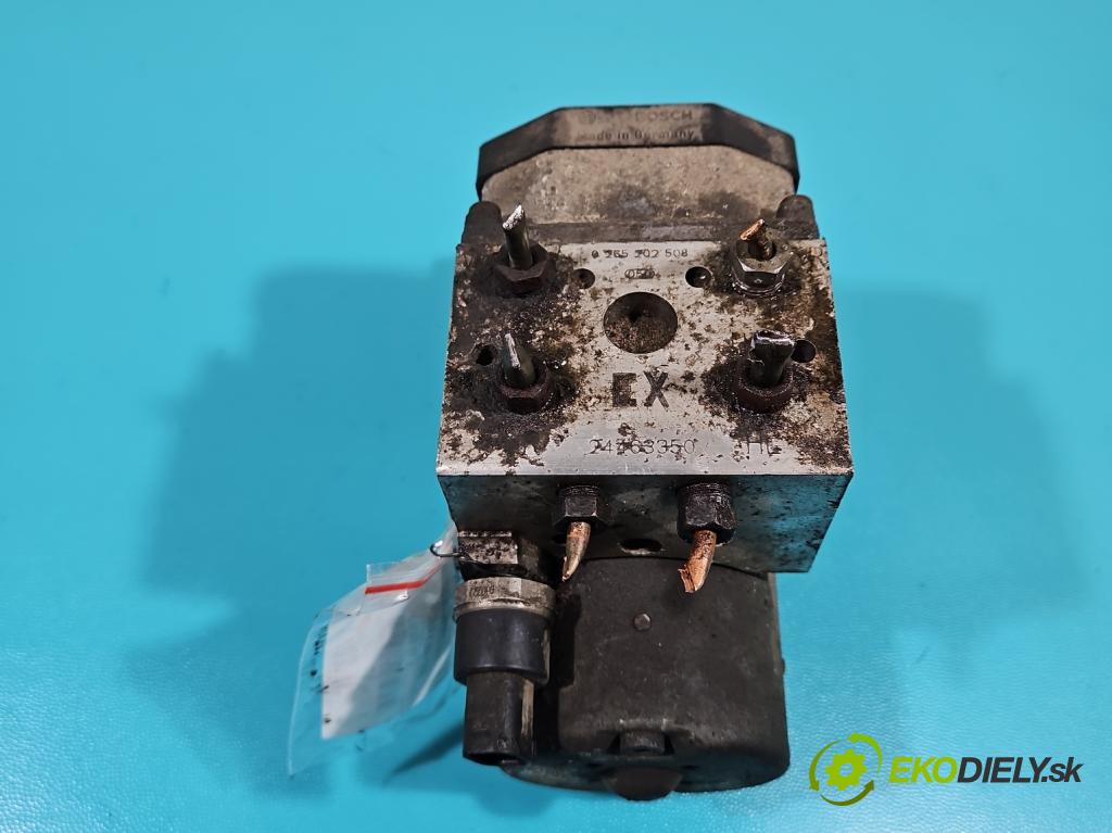 Opel Zafira A 1999-2005 1.8 16V 125 HP manual 92 kW 1796 cm3 5- čerpadlo abs 0273004648 (Pumpy ABS)