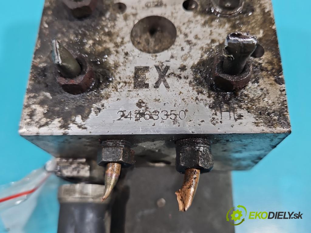 Opel Zafira A 1999-2005 1.8 16V 125 HP manual 92 kW 1796 cm3 5- čerpadlo abs 0273004648 (Pumpy ABS)