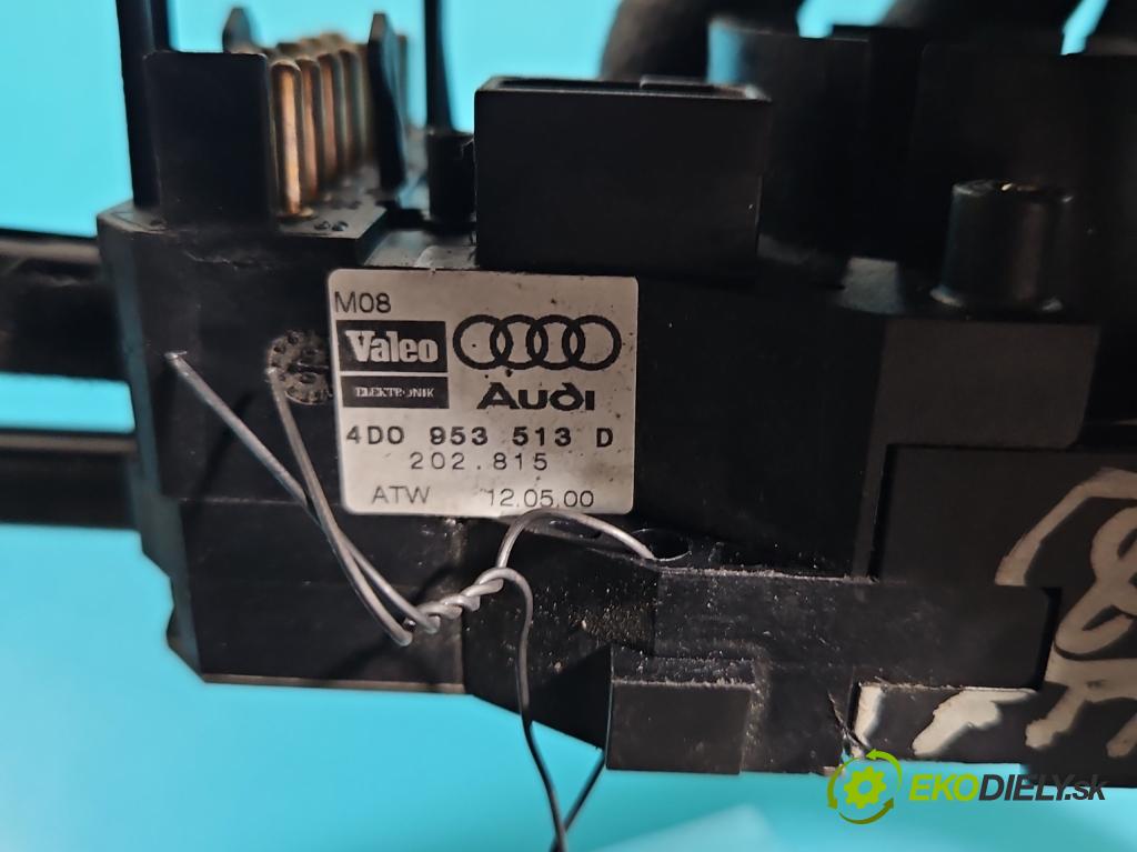 Audi A4 B5 1994-2001 1.9 tdi 110 HP manual 81 kW 1896 cm3 5- prepínač komplex: 4D0953513D (Prepínače, spínače, tlačidlá a ovládače kúrenia)