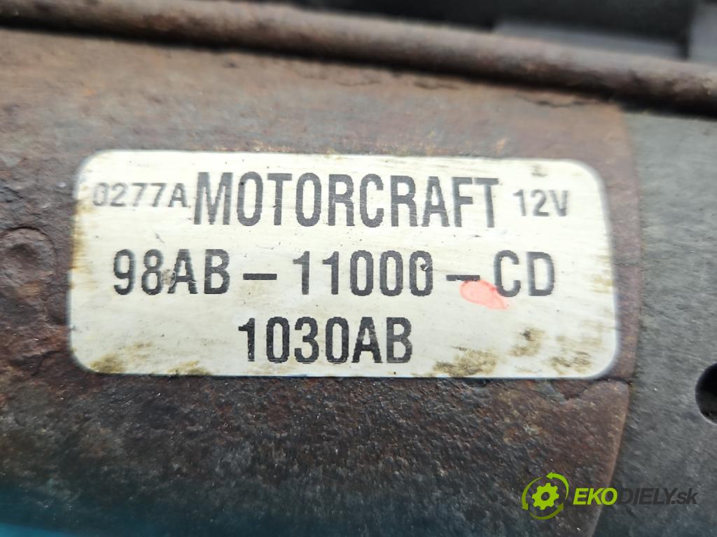 Ford Focus Mk1 1998-2004 1.6 16V 101 HP manual 74 kW 1596 cm3 5- štartér 98AB-11000-CD (Štartéry)
