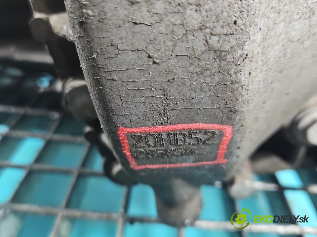 Toyota Proace II 2016- 2.0 D4D 122 HP manual 90 kW 1997 cm3 5- prevodovka stupeň,rýchlosť manual 20MB52