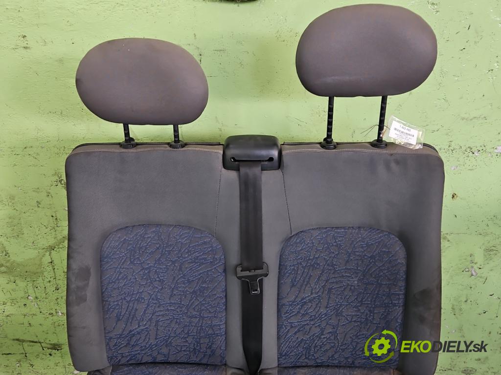 Renault Master II 1998-2010 2.5d 80 HP manual 59 kW 2499 cm3 5- Sedačka pravý  (Sedačky, sedadlá)