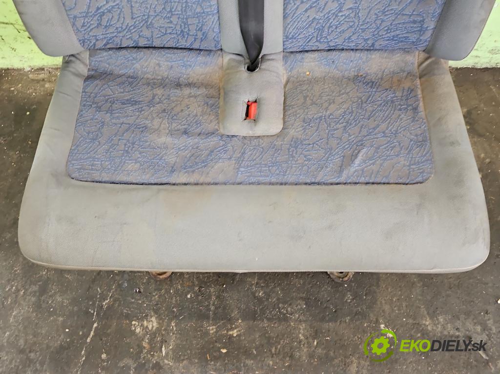 Renault Master II 1998-2010 2.5d 80 HP manual 59 kW 2499 cm3 5- Sedačka pravý  (Sedačky, sedadlá)