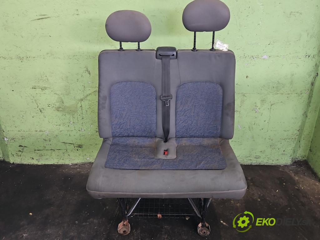 Renault Master II 1998-2010 2.5d 80 HP manual 59 kW 2499 cm3 5- Sedačka pravý  (Sedačky, sedadlá)