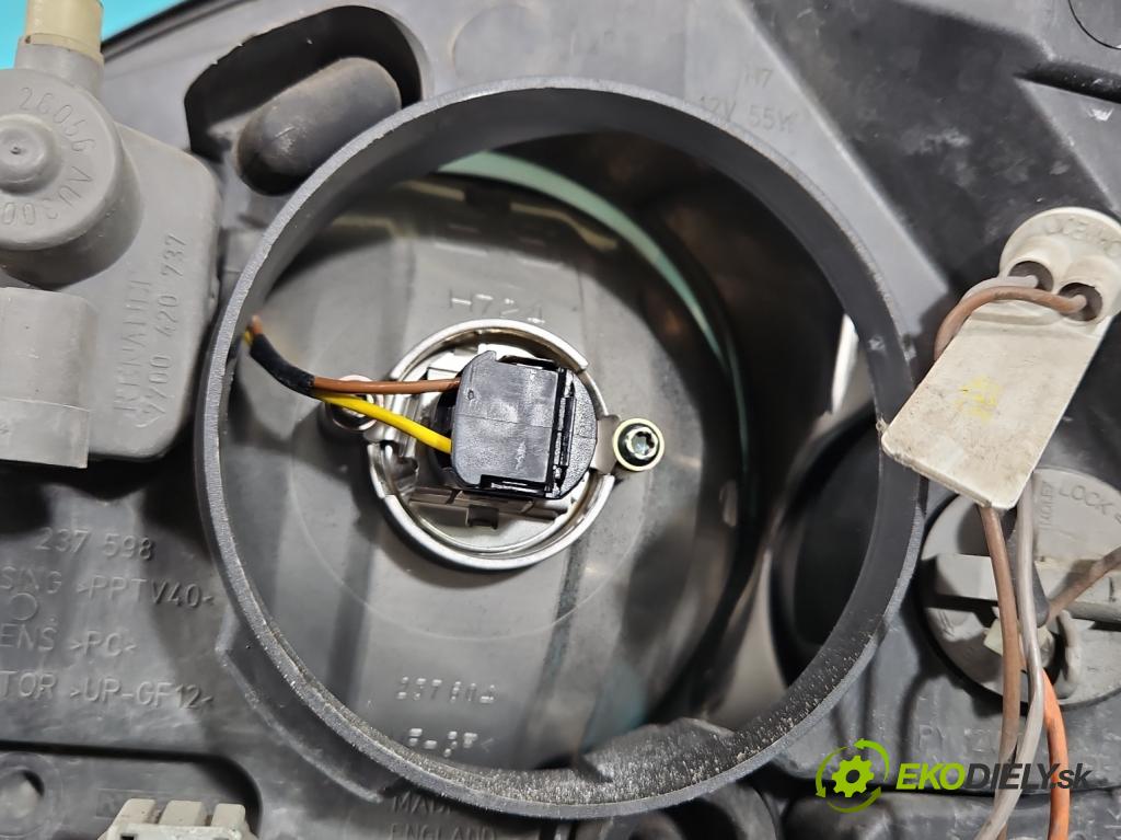 Nissan Primera P12 2001-2007 1.8 16V 116 HP manual 85 kW 1769 cm3 5- Reflektor: pravý (Pravé)