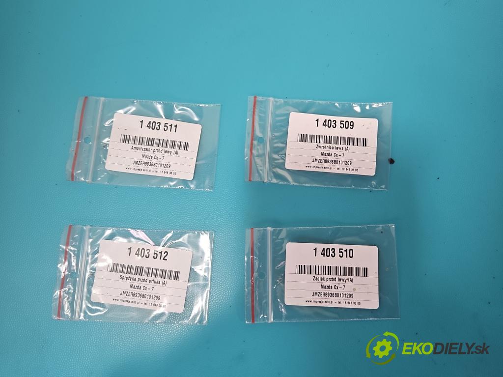 Mazda Cx-7 2.3 T 260 HP manual 191 kW 2261 cm3 5- náboj ľavé  (Náboje)