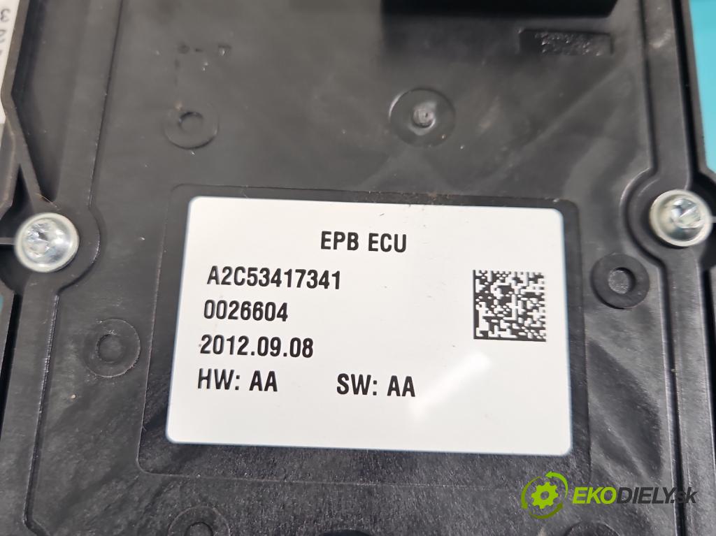 Citroen DS5 2011-2015 1.6 THP 156 HP automatic 115 kW 1598 cm3 5- Brzda manuál: elektrický: 9670452780 (Ručné brzdy)