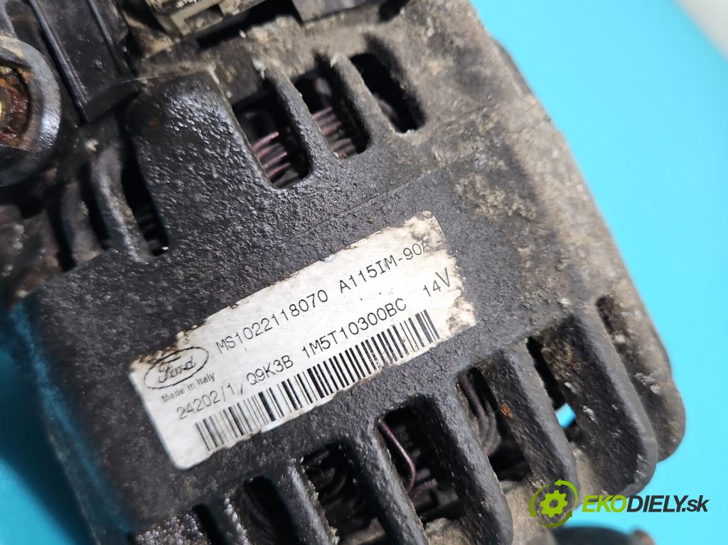 Ford Focus Mk1 1998-2004 1.8 tdci 101 HP manual 74 kW 1753 cm3 5- Alternator 1M5T10300BC (Alternátory)