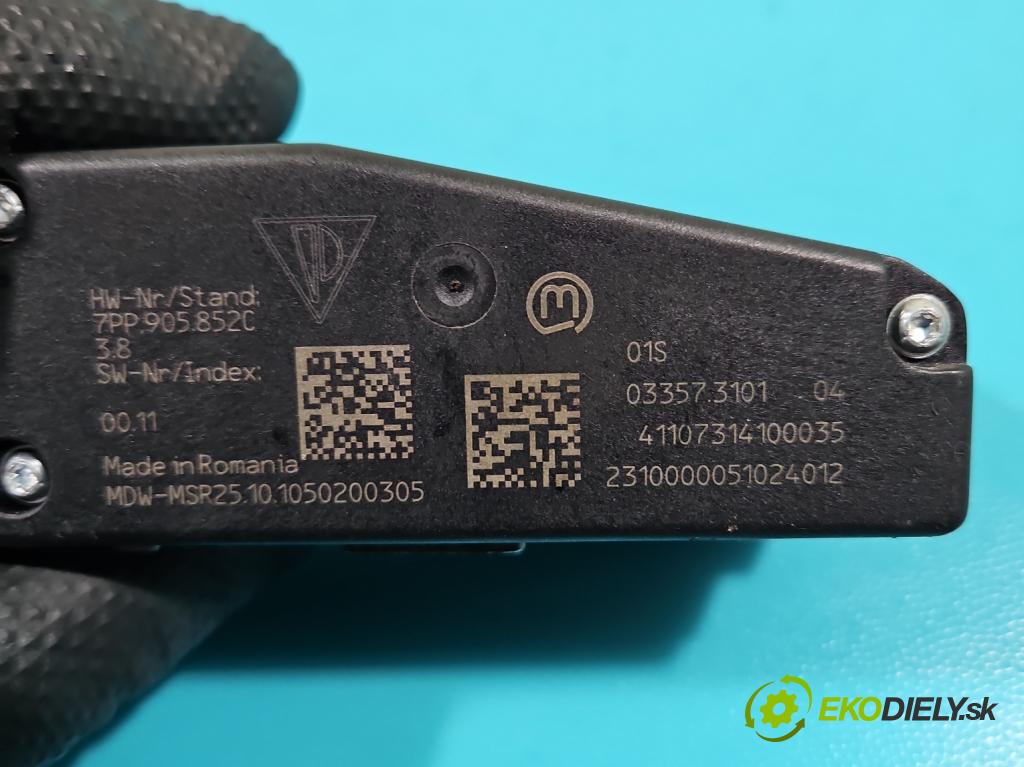 Porsche Cayenne II 2010-2017 4.8 V8 Turbo 500KM automatic 368 kW 4806 cm3 5- Blokáda: řízení: 7PP905852C (Ostatné)