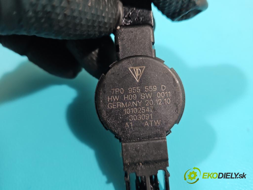 Porsche Cayenne II 2010-2017 4.8 V8 Turbo 500KM automatic 368 kW 4806 cm3 5- snímač déšť: 7P0955559D (Snímače dažďa)