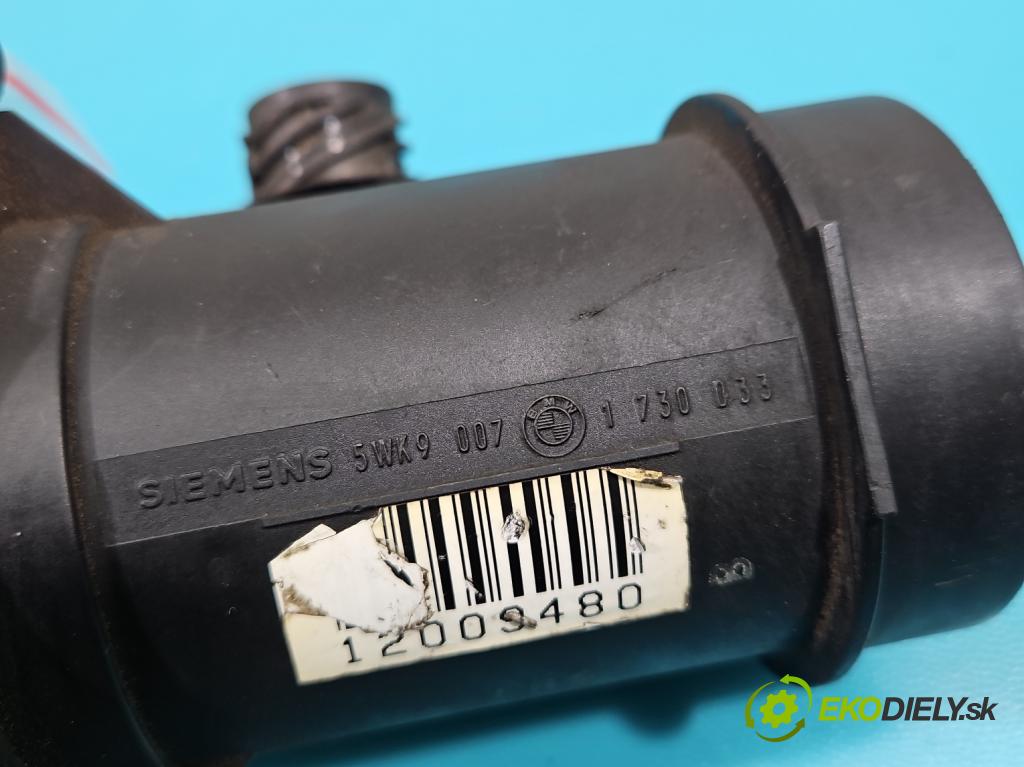 Bmw 5 E39 1996-2003 2.0 R6 150 HP manual 110 kW 1991 cm3 4- průtokoměr: 5WK9007 (Váhy vzduchu)