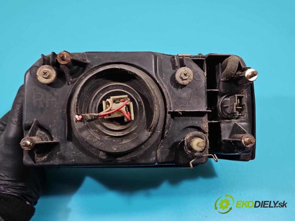 Daewoo Tico 0.8 41 HP manual 30 kW 796 cm3 5- Reflektor: pravý  (Pravé)