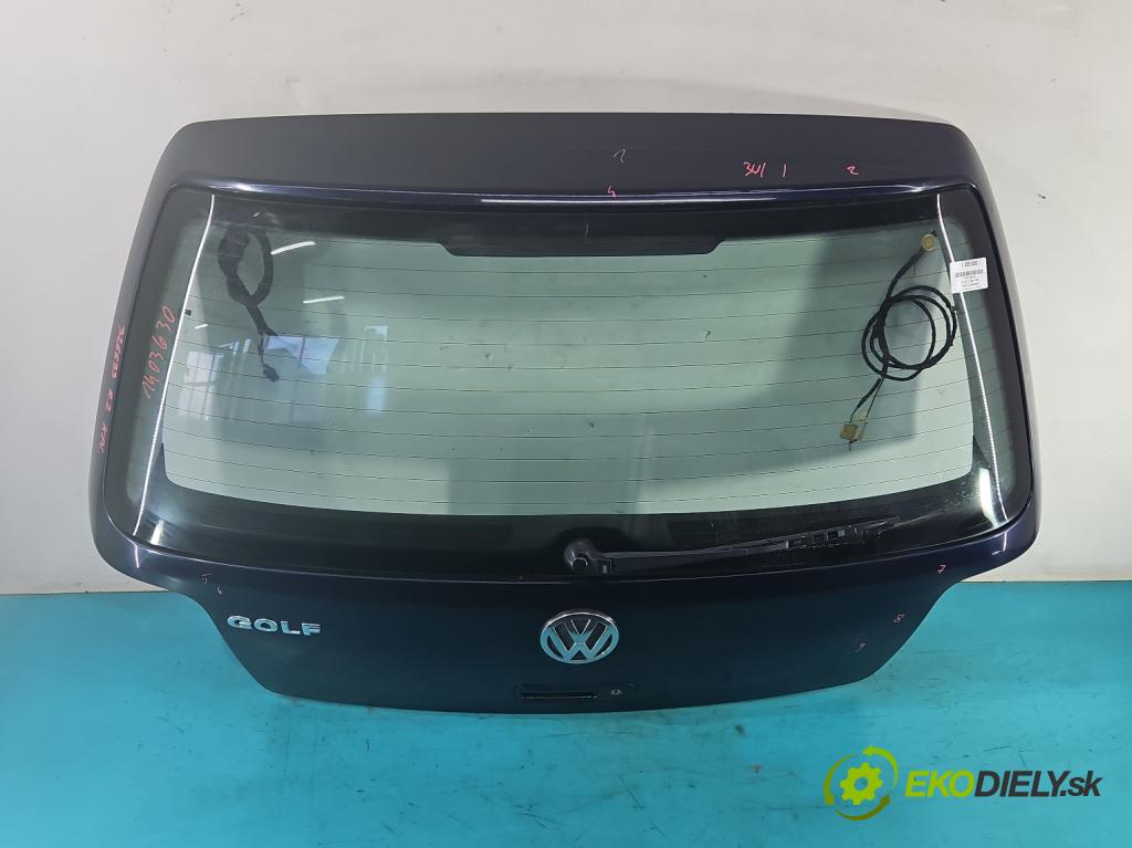 Vw Golf IV 1997-2003 1.4 16V 75 hp manual 55 kW 1390 cm3 5- zadní kufrové dveře  (Zadní kapoty)