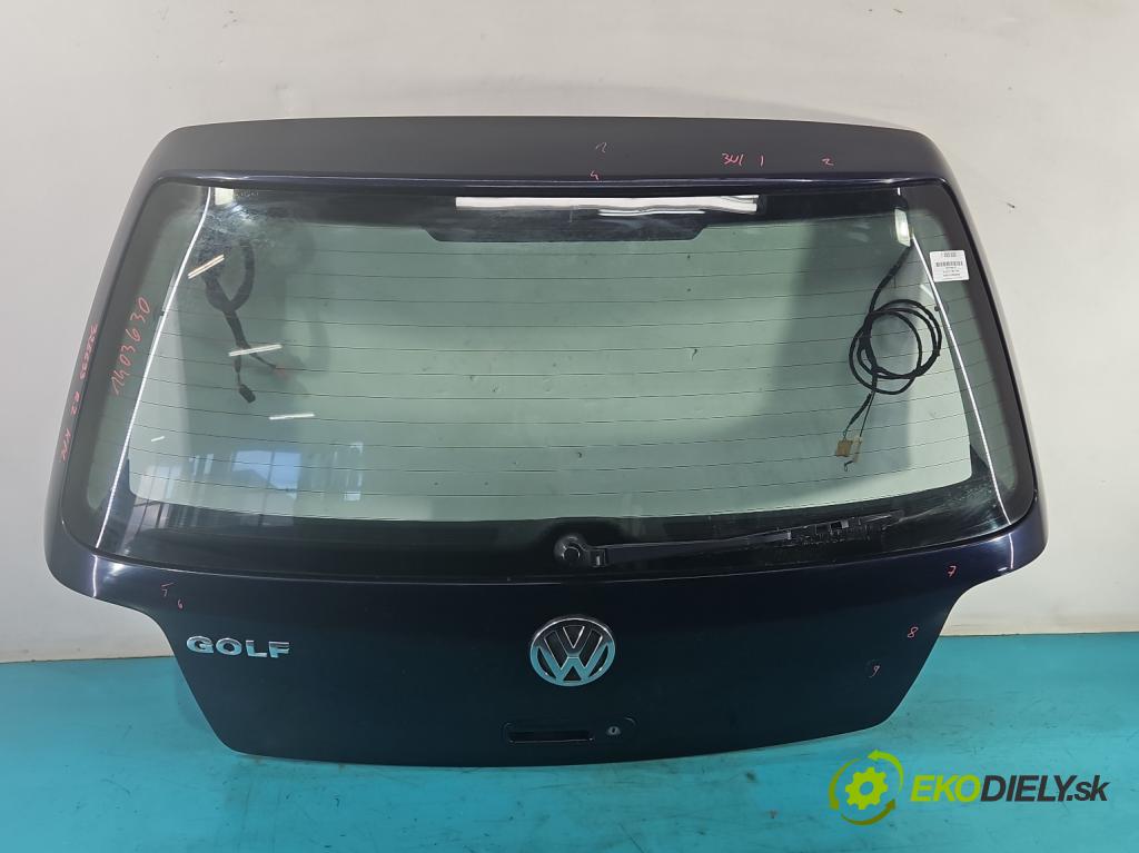 Vw Golf IV 1997-2003 1.4 16V 75 hp manual 55 kW 1390 cm3 5- zadní kufrové dveře  (Zadní kapoty)