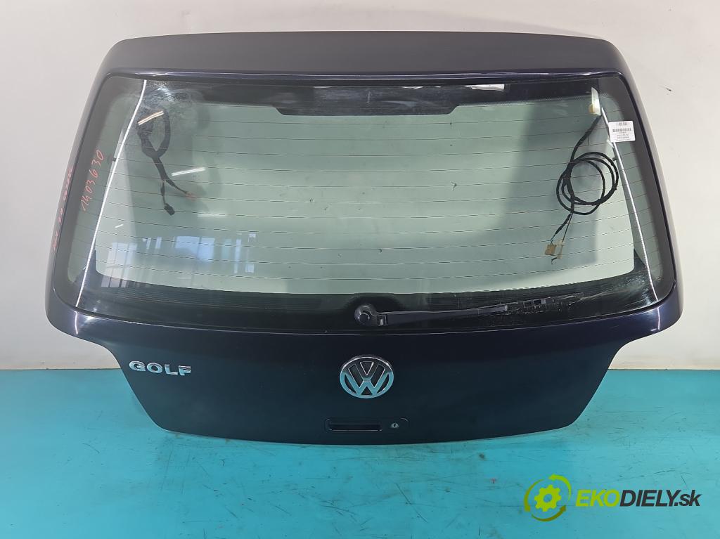 Vw Golf IV 1997-2003 1.4 16V 75 hp manual 55 kW 1390 cm3 5- zadní kufrové dveře  (Zadní kapoty)