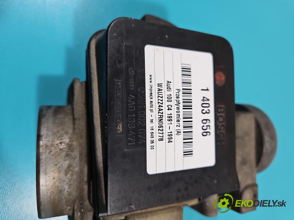 Audi 100 C4 1991-1994 2.5 tdi 116 HP automatic 85 kW 2461 cm3 4- průtokoměr: 0281002074 (Váhy vzduchu)